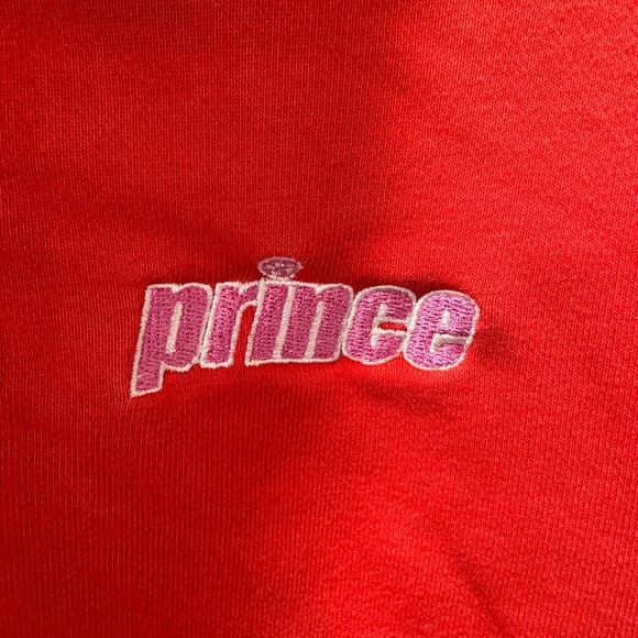 Prince Women's Cropped 1/4 Zip - size Medium - Code Red - Picture 4 of 6
